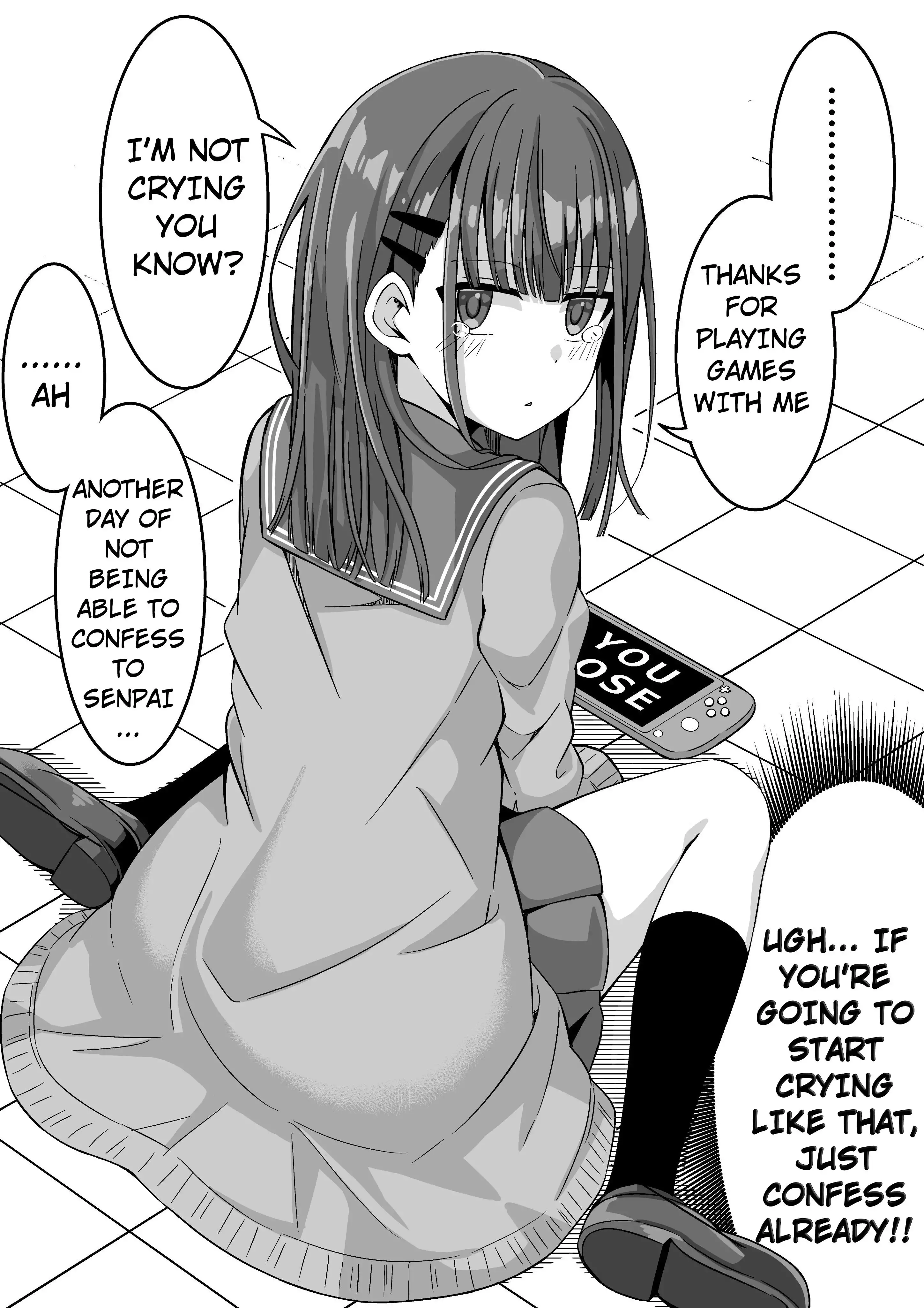 A Manga Where A Kouhai Wants to Beat Her Senpai and Confess Chapter 1 3